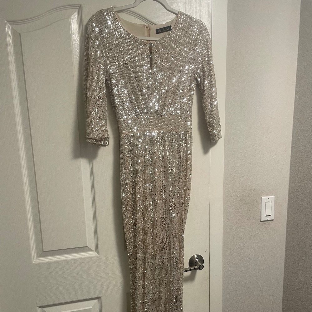 Sparkling Beige dress Size S
